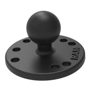 Gun Rack: RAM Round Plate with Ball