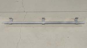 1.5M Galvanized Meat Rail