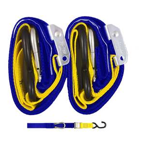Gun Rack: Gorillas Grip Tie Down 38mm S / HK Blue / Yellow Loop