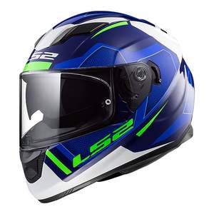 Clearance Items: LS2 FF320 Stream Evo Axis Helmet - White / Blue