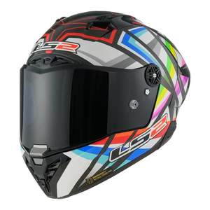 Apparel: LS2 FF805 Thunder GP Aero Flash Helmet - Black