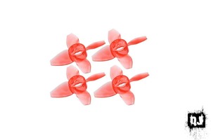 EMAX TinyHawk III Avia TH Propeller 4 Pack – Red - Quad Junkie