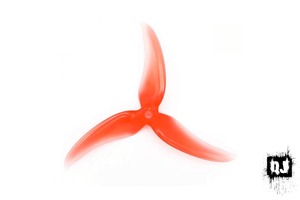 Avan Scimitar 5x3.0x3 5030-3 Propeller Red Set - Quad Junkie