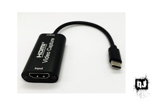 Video Capture Card HDMI To USB-C - Quad Junkie
