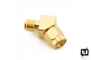 45 Degree SMA Connector - Quad Junkie