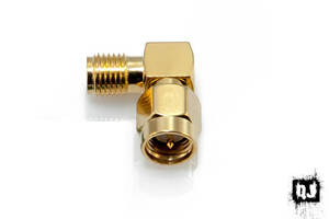 Products: 90 Degree SMA Male to SMA Female Adapter - Quad Junkie