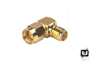 Products: 90 Degree SMA Male to RPSMA Female Adapter - Quad Junkie