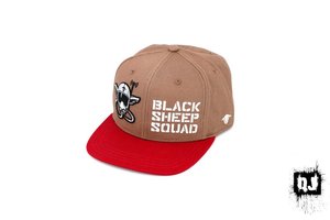 Products: Black Sheep Squad Hat ( Black with Purple Cap) - Quad Junkie
