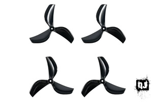 Gemfan 45mm 3-Blade Propellers 1.5mm Shaft - Quad Junkie