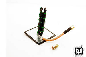 Products: IBCrazy 5.8GHz 9.5dbic 5 turn Helical Antenna LHCP V1 - Quad Junkie