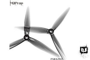 HQ Durable Prop 7.5 x 3.7 x 3 - Light Grey - Quad Junkie