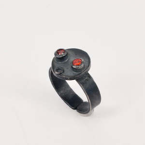 Frances Stachl: FS41: Grinnin in your face ring