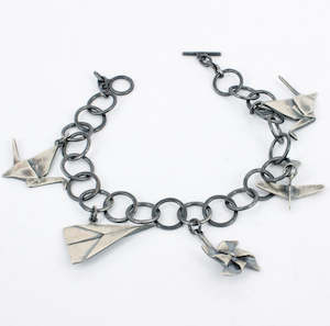 Bangles: RF135: Flight charm bracelet