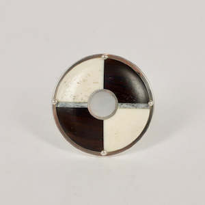 Brooches: JA06: Day/night brooch