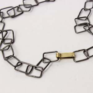 Frances Stachl: FS300: tumbling blocks chain