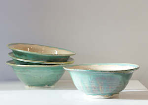 JLA: Blue-green bowls