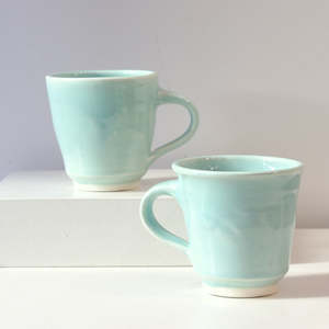 Juliet Larkin: JLA: Pale blue mugs