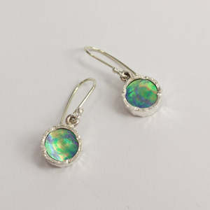 Earrings: DM250C: Paua shell earrings