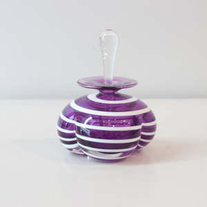 Gifts Under 200: CJ216: "Curves" perfume bottle - purple