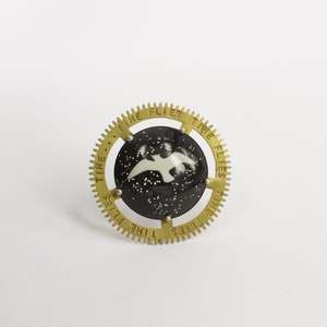 Brooches: JA89: Time flies