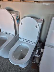 Low Profile Rimless Toilet