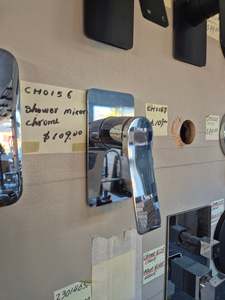 Shower Mixers: Angled Handle Polished Chrome Shower Mixer