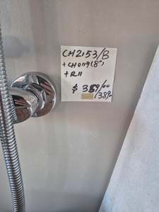 Shower Sets: Round Double Head Shower Set