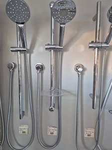 Shower Sets: Round Hand-Held Shower Set