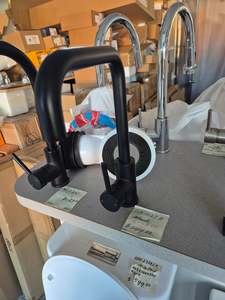 Basin Mixers: Curved Angles Basin Mixer