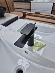 Black Round Basin Mixer