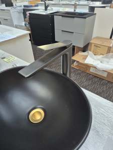 Basin Mixers: Gunmetal Tall Basin Mixer