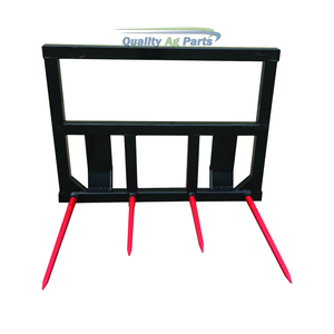 Heavy Duty Big Square Bale Frame - 2 x 1100mm & 2 x 810mm Tines (Conus 2) - &hellip;