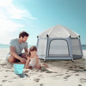 Australias Leading Outdoor: Protective Popup Playpen