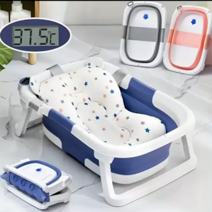 Foldable Safety Baby Bath With A FREE Pillow