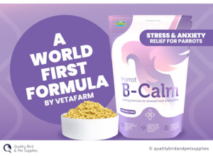 Bird Pellets: Vetafarm Parrot B-Calm 350g