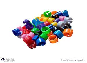 Bird Pigeon: Plastic Leg Rings - Modena & Fancy Pigeons