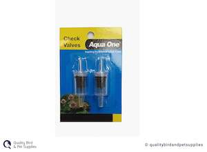 Fish Turtles Accessories: Aqua One Check Valves 2pk