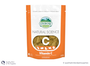 Rabbit Guinea Pig Treats: Oxbow Natural Science Vitamin C 120g