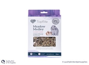Rabbit Guinea Pig Treats: Meadow Medley Flower Power - Topflite 120g