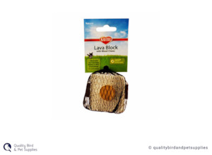 Rabbit Guinea Pig Toys: Kaytee Lava Block with Wood Chews