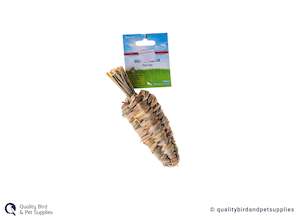 Rabbit Guinea Pig Toys: Kaytee Woven Carrot Toss Toy 16cm
