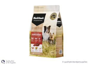 Dog Food 1: Black Hawk Grain Free Adult Kangaroo
