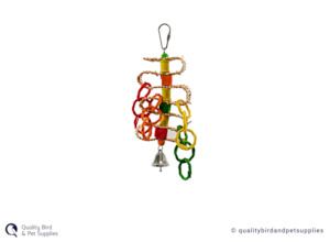 Bird Toys: Featherland Braided Spools & Blocks 20cm