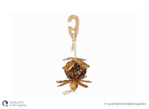 Bird Toys: Trixie Wicker Ball Sisal Rope 5.5cm