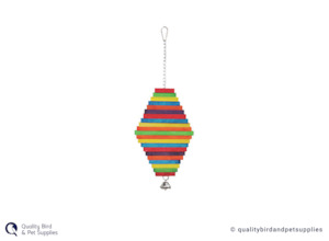 Bird Toys: Allpet Spinning Wood Bird Toy