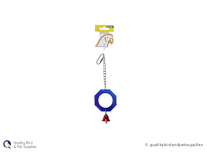Bird Toys: Avi One Acrylic Mirror with Bell