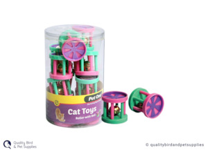 Bird Toys: Pet One Roller with Bell 4 x 4cm