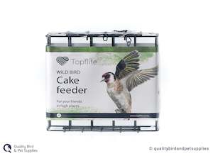 Rabbit Guinea Pig Accessories: Wild Bird Cake Feeder Holder - Topflite
