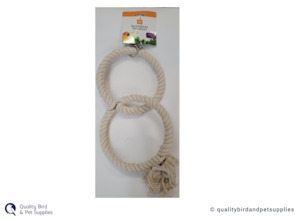 Allpet Rope Rings Double Small