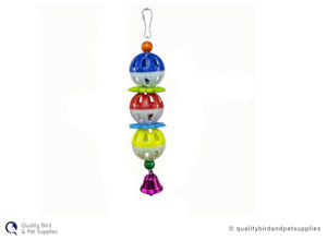 Bird Lorikeet: 3 Balls with Bells